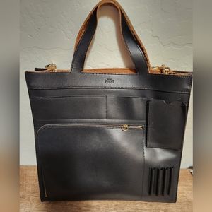 Kate Spade Saturday Black Leather Tote
